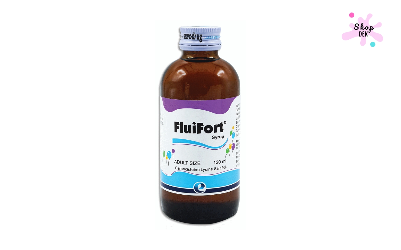 รู้จัก “ยาแก้ไอ Fluifort” หรือ “ยาแก้ไอลูกโป่ง” ดีไหม ผู้ใหญ่กินได้ไหม