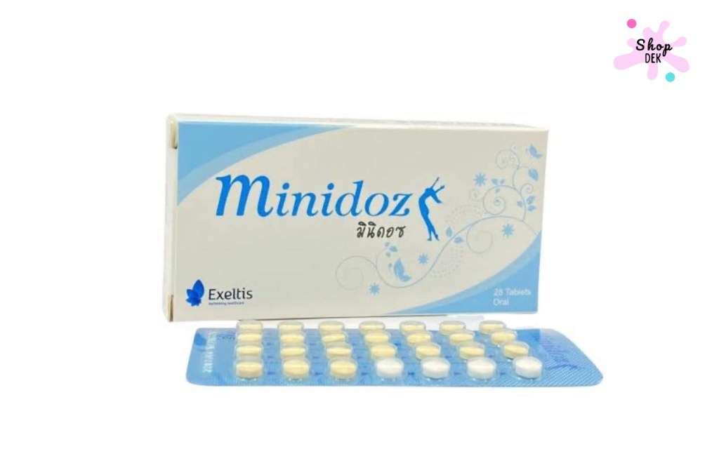 ยาคุมกำเนิด 28 เม็ด ยี่ห้อ Minidoz