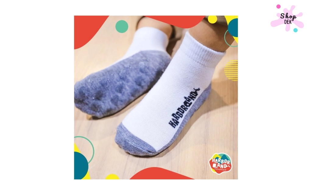 ถุงเท้านักเรียนกันลื่น Harbor Land