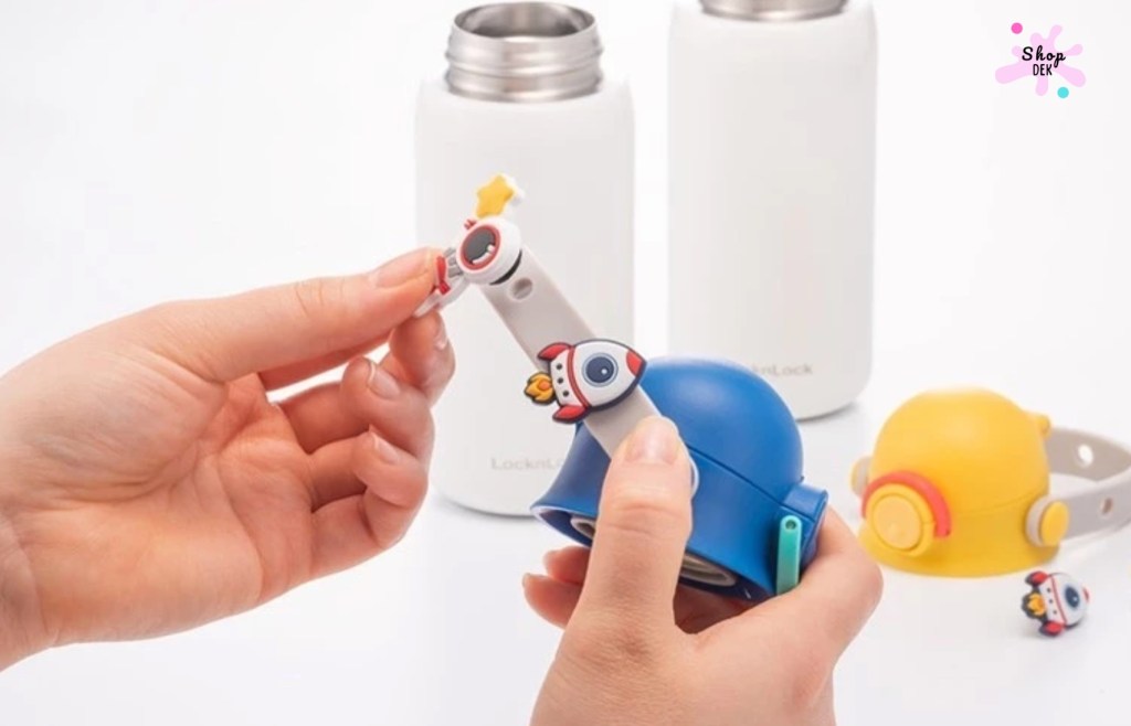 LocknLock กระติกเก็บอุณหภูมิ DIY Strap Tumbler ความจุ 350 ml. รุ่น LHC3283