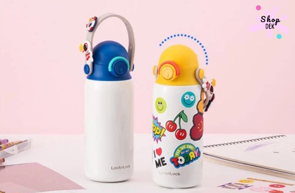 [รีวิว] กระติกน้ำเด็กนักเรียนอนุบาล Locknlock น้ำหนักเบา&nbsp;ใช้ดี