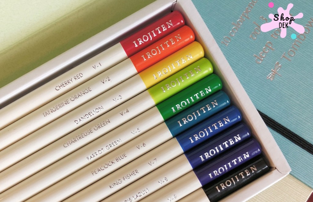สีไม้ 12 สี / 24 สี ยี่ห้อ  Tombow Irojiten Colored Pencils