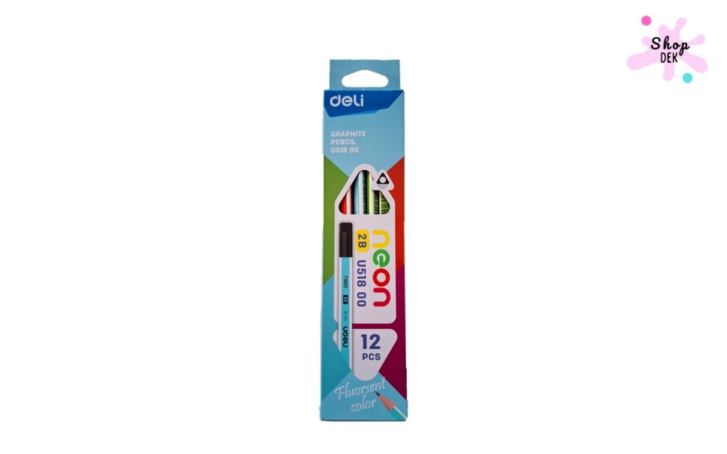 ดินสอ Deli Triangular Kids Pencil