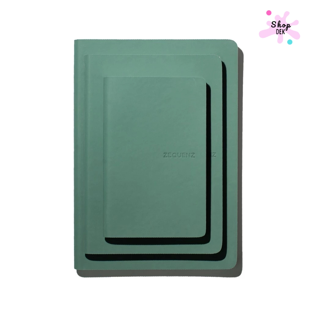 ZEQUENZ สมุดโน๊ตสีเขียวหยก พลังแห่งความสงบที่พกพาได้