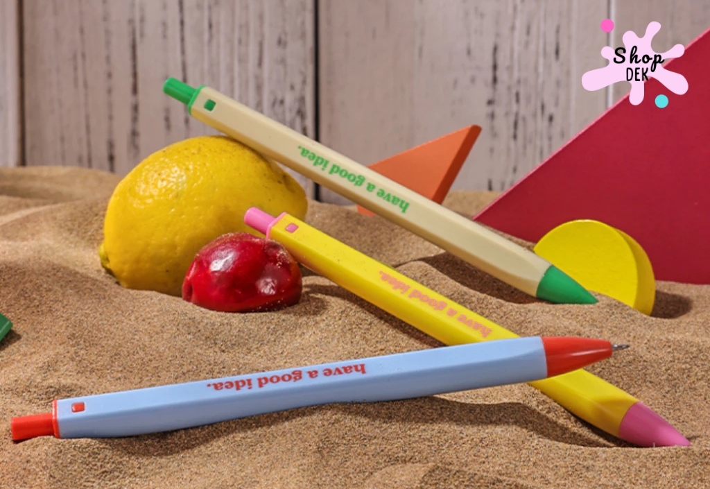 Never Gel Pen Press 3-Pack ปากกาเจล 0.5 มม. เขียนลื่น ดีไซน์เก๋ ตอบโจทย์ทุกสายจด