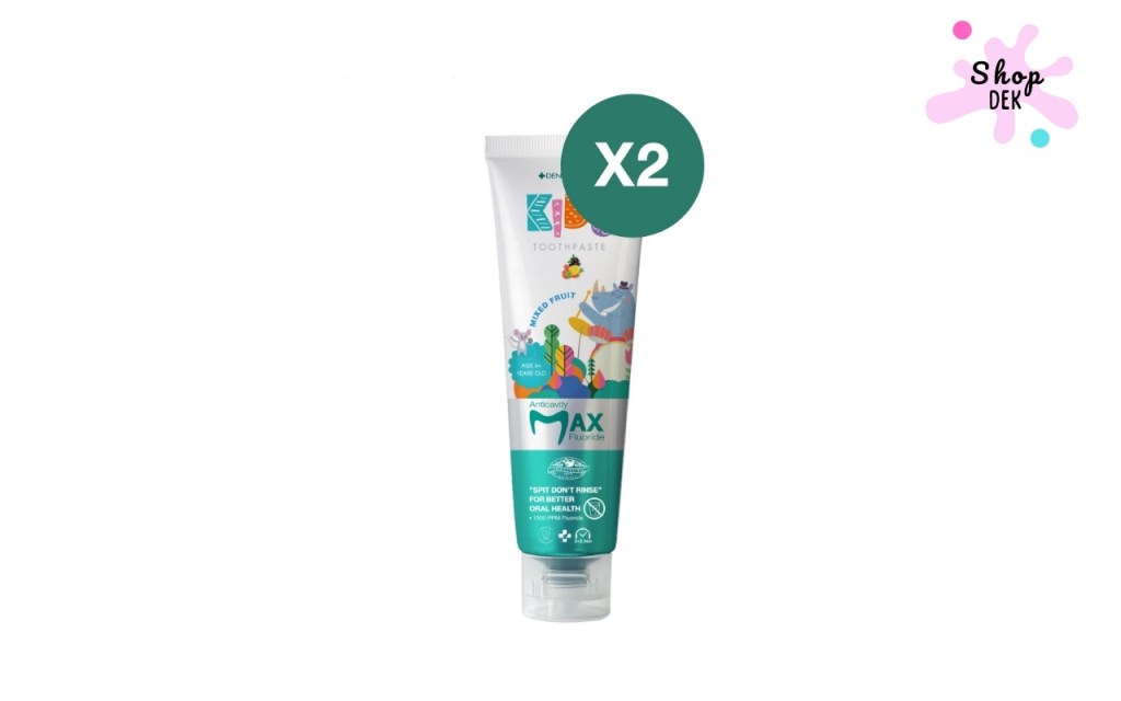 รู้จัก "Dentiste’ ผลไม้รวม"ยาสีฟันเด็กแบบไม่ต้องบ้วนน้ำ