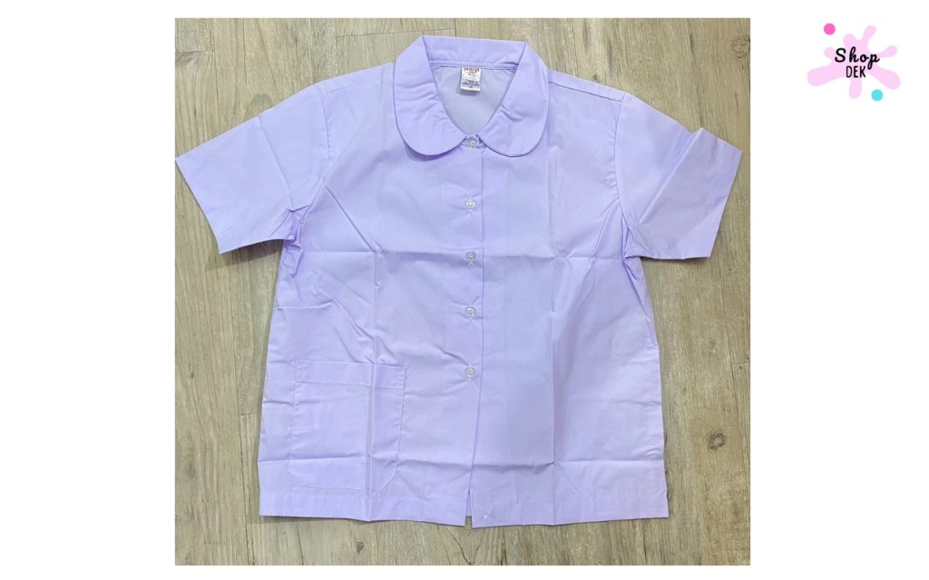 ร้าน 7 เสื้อนักเรียนหญิงคอบัว-ทหารเรือ สั่งปักชื่อ เบิกบิลโรงเรียนได้