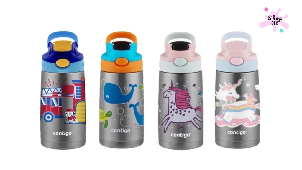 กระติกน้ำ Cotigo หลอดดูดล้างง่าย พกไปโรงเรียนสบายใจ