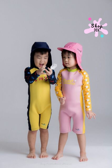รวมชุดว่ายน้ำเด็กเก็บอุณหภูมิ กันแดดดี ใส่สบาย ปี 2025
