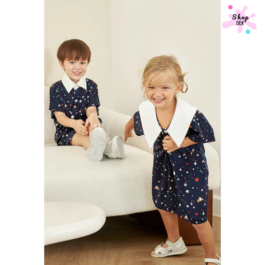 7 ชุดเด็กแฟชั่นลายสวยจาก PIMNATTA แมตช์ได้ทั้งแม่และลูก