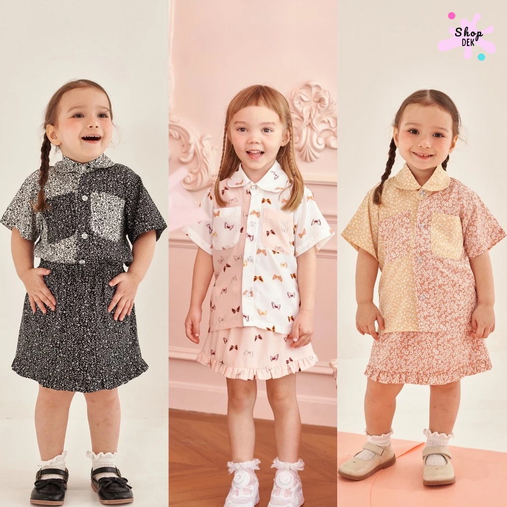 7 ชุดเด็กแฟชั่นลายสวยจาก PIMNATTA แมตช์ได้ทั้งแม่และลูก