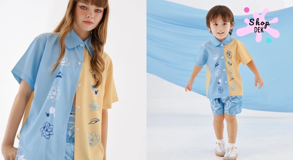 7 ชุดเด็กแฟชั่นลายสวยจาก PIMNATTA แมตช์ได้ทั้งแม่และลูก