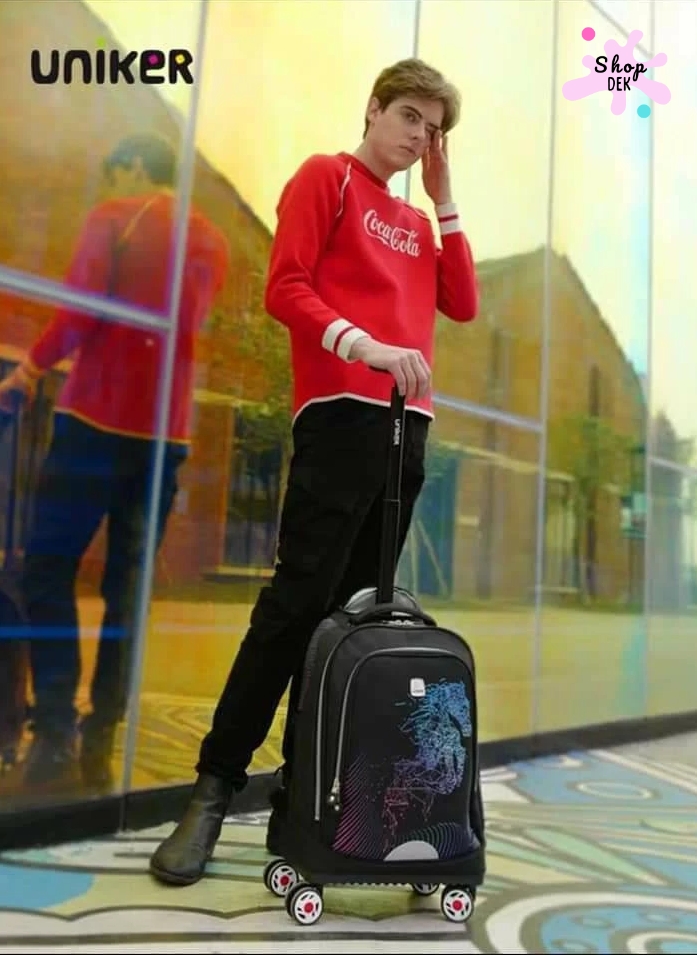 รู้จักกระเป๋านักเรียนมัธยม UNIKER รุ่นไหนดี? ล้อลากแข็งแรง&nbsp;ใส่ของเยอะ