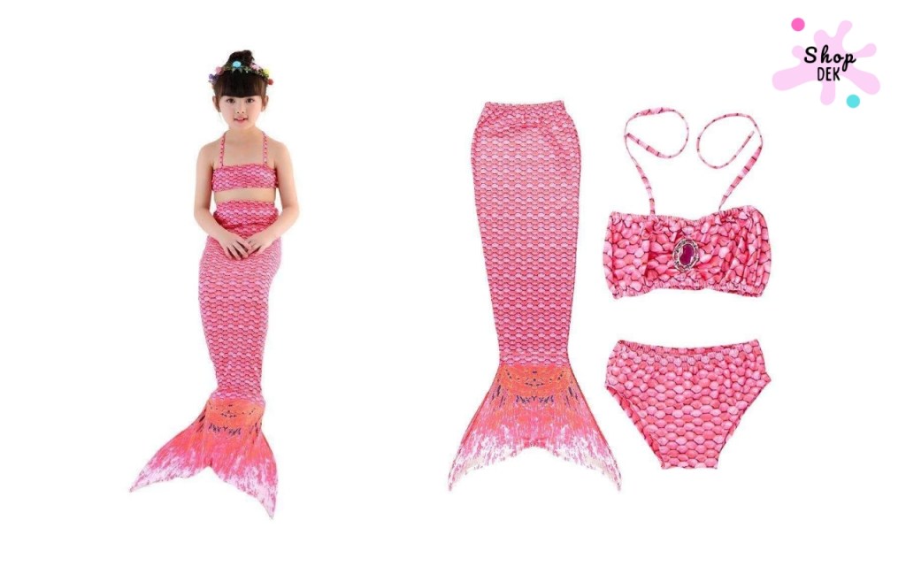 Kidslover ชุดหางนางเงือก 1 Set ได้ถึง 3 ชิ้น