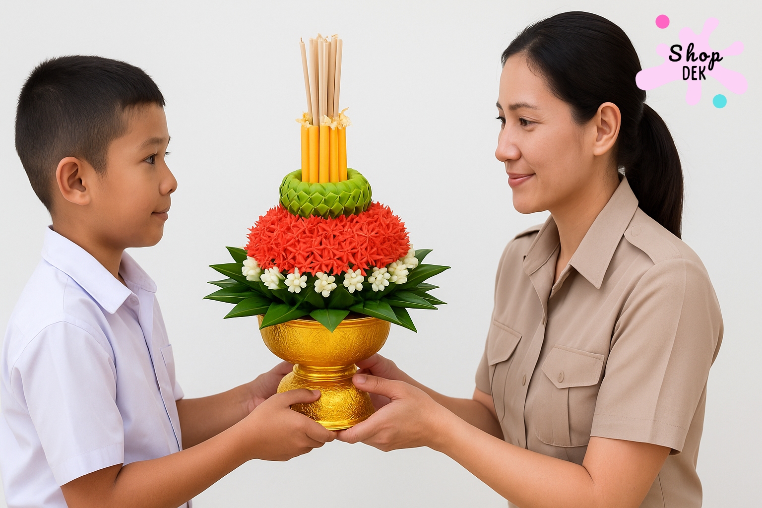 วันไหว้ครู 2568 วันที่เท่าไหร่ ใช้ดอกไม้อะไรบ้าง