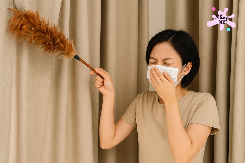 ขั้นตอนการจัดบ้าน ป้องกันไรฝุ่น สำหรับบ้านที่เป็นภูมิแพ้