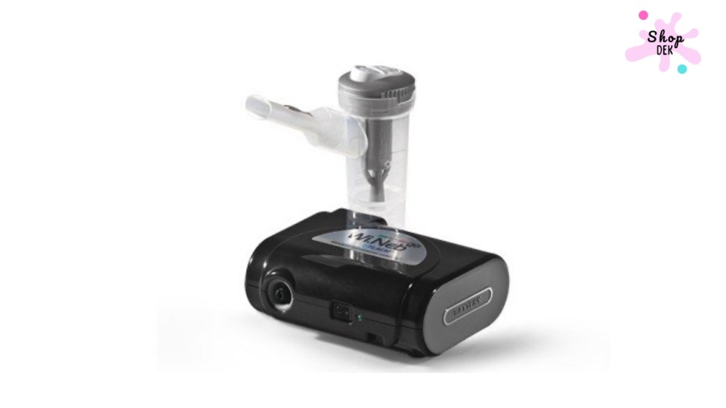 เครื่องพ่นยาหอบหืดแบบพกพา ยี่ห้อ FLAEM รุ่น Smarty (และ Wi.Neb go)
