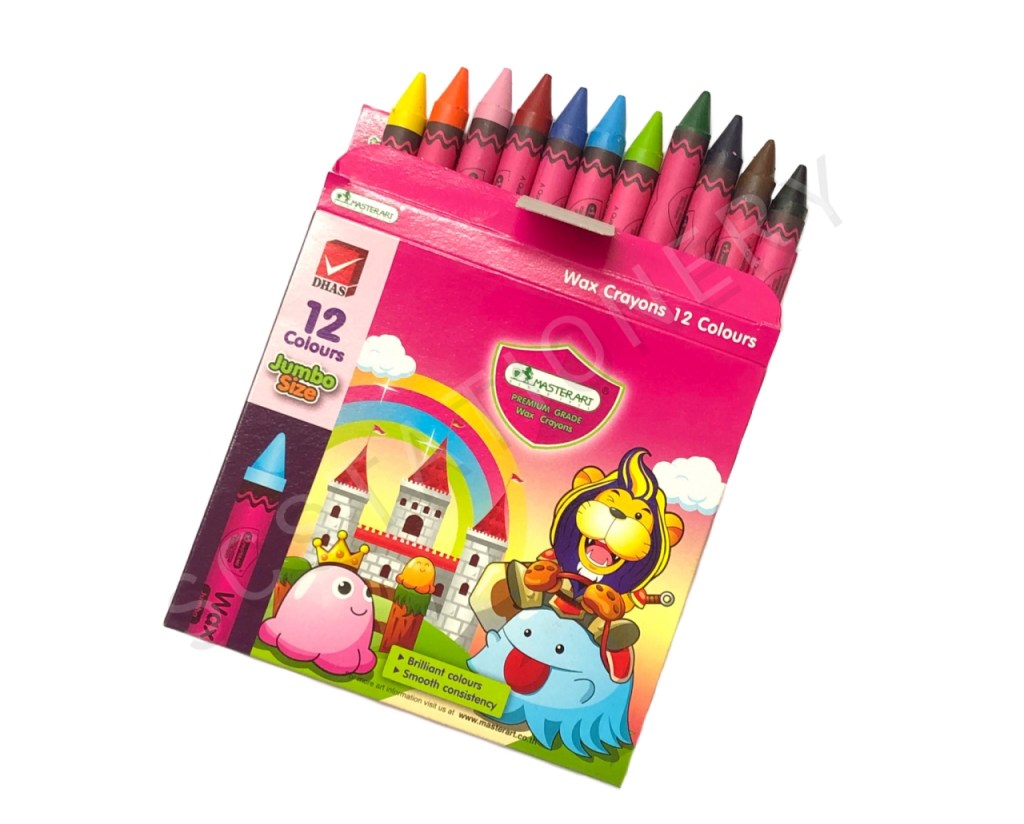 สีเทียนยี่ห้อ Master Art (มาสเตอร์อาร์ท)