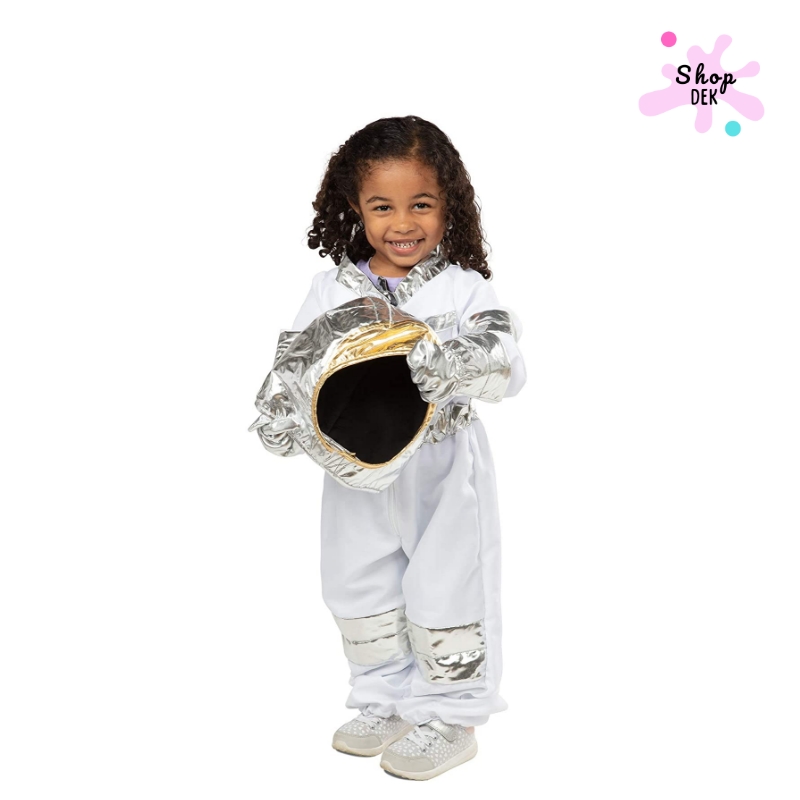 ชุดอาชีพเด็กผู้หญิง : ชุดนักบินอวกาศ