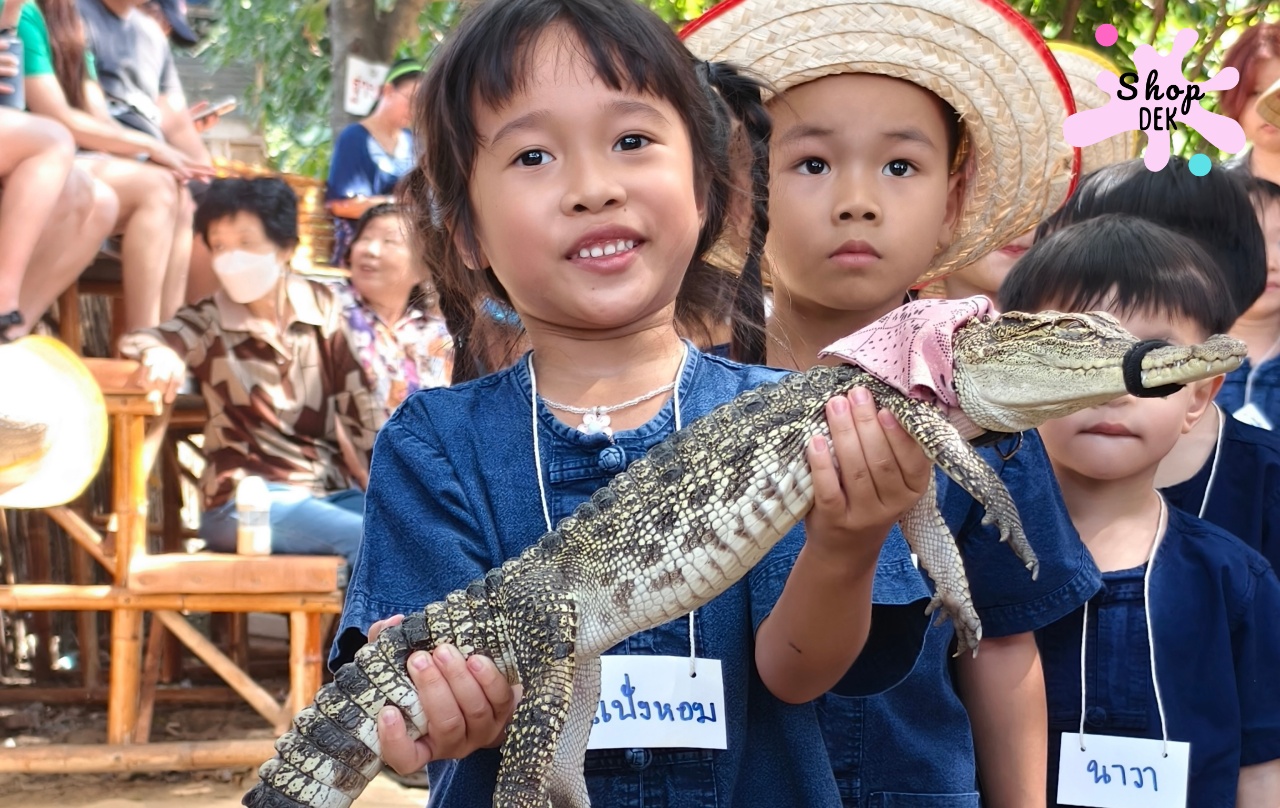 รีวิวฟาร์มลุงอ้วน จับกบ อุ้มจระเข้ คาเฟ่แคมป์บางใหญ่ที่สายผจญภัยไม่ควรพลาด
