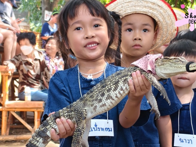 [รีวิว] ฟาร์มลุงอ้วน จับกบ อุ้มจระเข้ คาเฟ่แคมป์บางใหญ่ที่สายผจญภัยไม่ควรพลาด