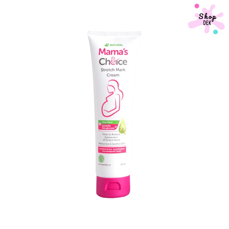 ครีมทาท้องลาย ยี่ห้อ Mama's Choice Stretch Mark Cream – พลังจากธรรมชาติเพื่อผิวแพ้ง่าย