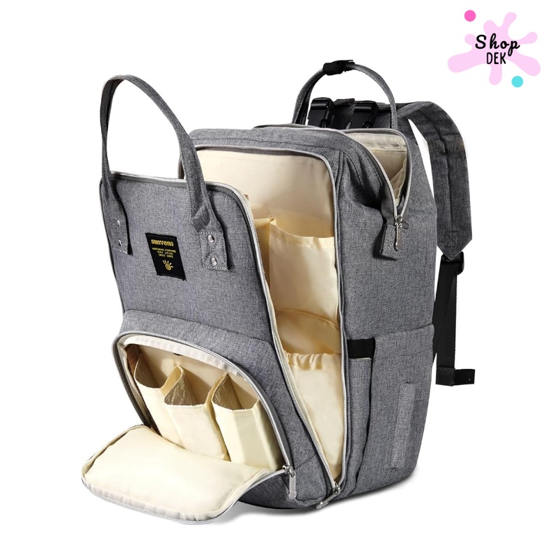 กระเป๋าใส่เครื่องปั๊มนม Sunveno Diaper & Pump Bag – ความจุจุใจในราคาน่ารัก