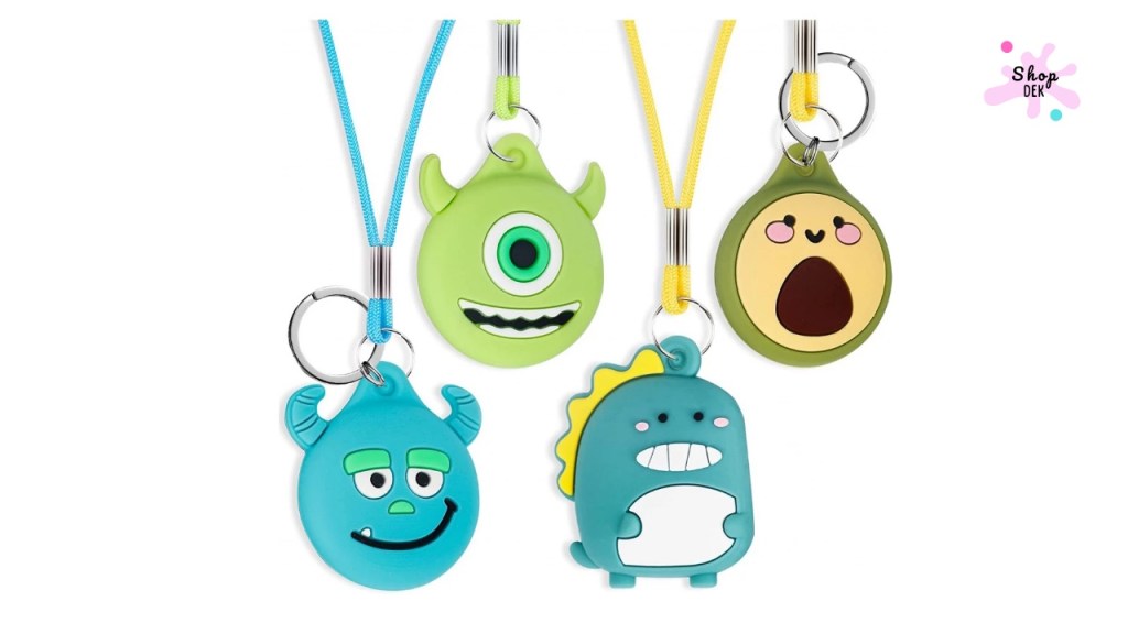 รีวิวสร้อยคอกันเด็กหายด้วย AirTag ลายการ์ตูนสดใส ใช้งานได้ 2 in 1