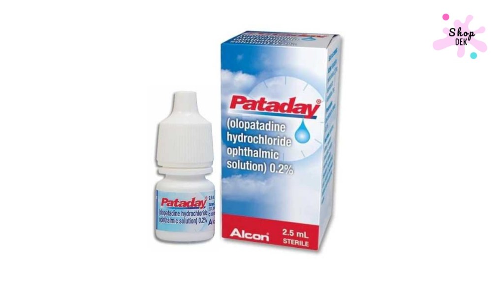 กลุ่มยาหยอดตา Olopatadine (เช่น Pataday)