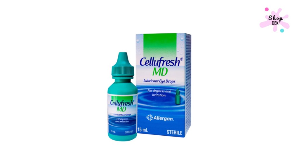 น้ำตาเทียมสำหรับเด็กเล็ก ยี่ห้อ Cellufresh MD (เซลลูเฟรช เอ็มดี)