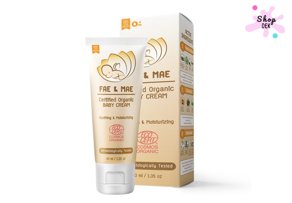 จิมิลูกแดง 5 ขวบ ทาอะไร : Fae and Mae (เฟ่ แอนด์ เมย์) - Organic Baby Cream