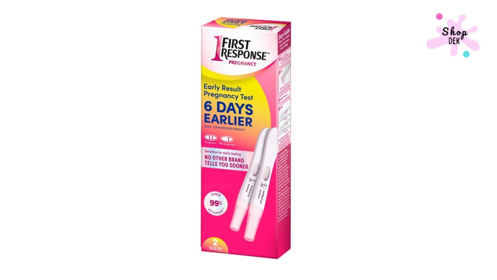 ที่ตรวจครรภ์แบบปัสสาวะผ่าน ยี่ห้อ First Response Early Result – ตรวจเจอเร็วที่สุดในโลก