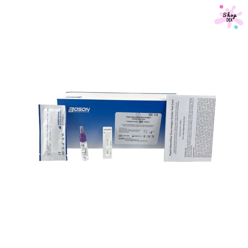 ชุดตรวจไข้หวัดใหญ่ ยี่ห้อ Boson Rapid Combo Test