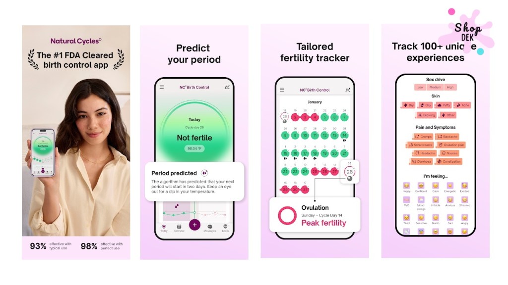 แอปนับวันไข่ตก Natural Cycles