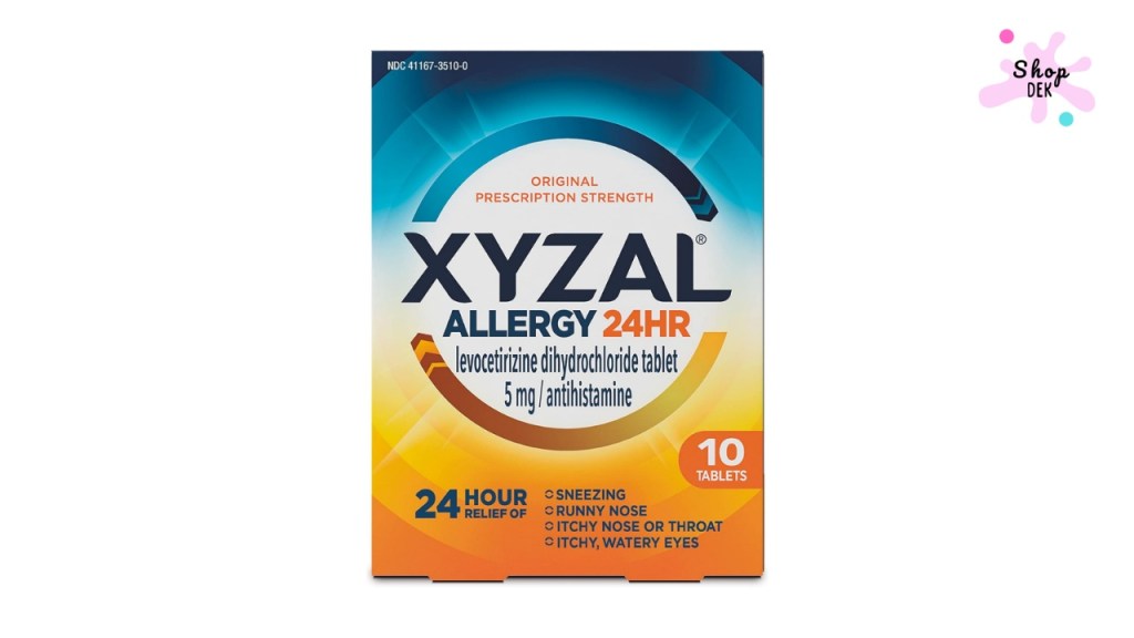 ยาแก้แพ้อากาศ Xyzal (ไซซัล) – ตัวยา Levocetirizine
