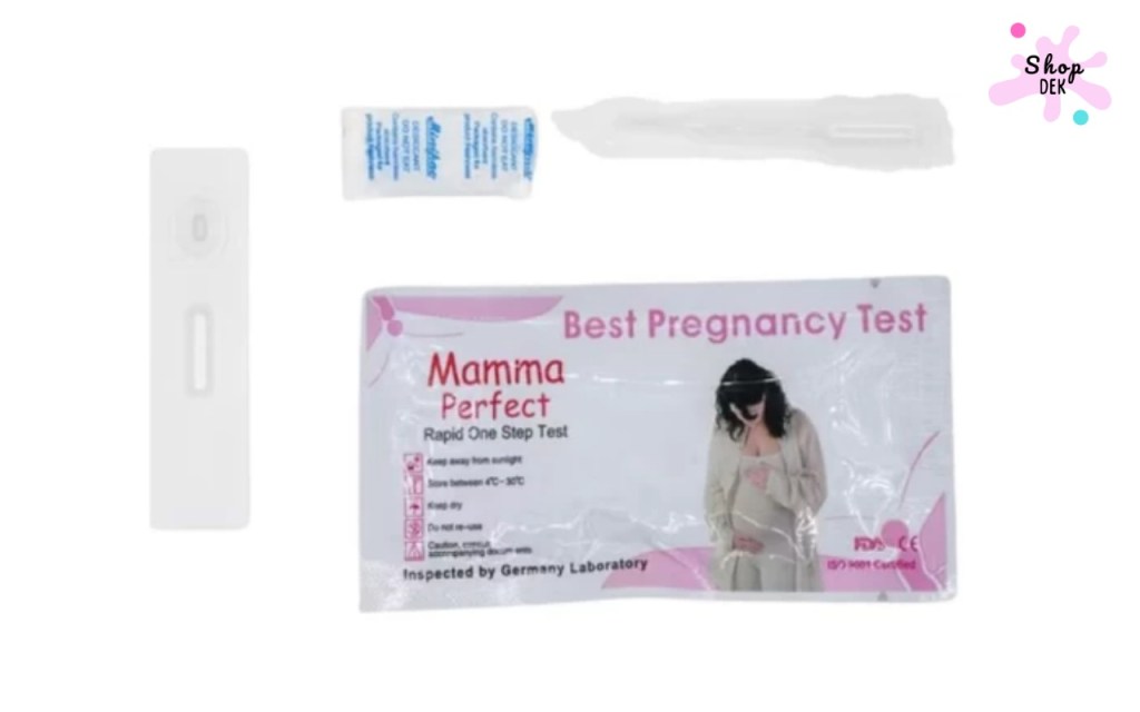 ที่ตรวจครรภ์แบบจุ่ม ยี่ห้อ Mama Perfect Pregnancy Test (แมมม่า) – เรียบง่าย ประหยัดที่สุด