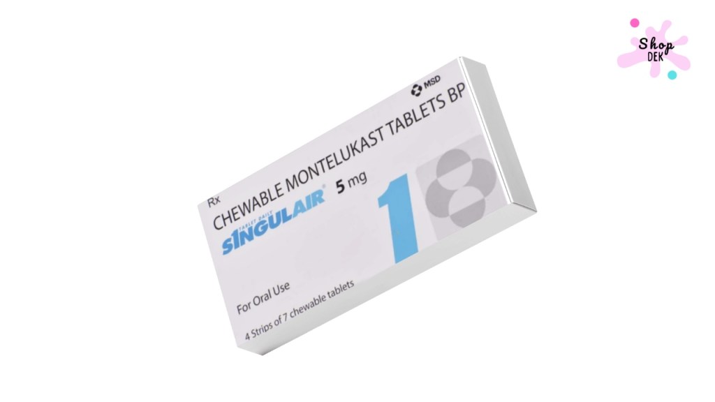 ยาแก้แพ้อากาศ Singulair (ซิงกูแลง) – ตัวยา Montelukast