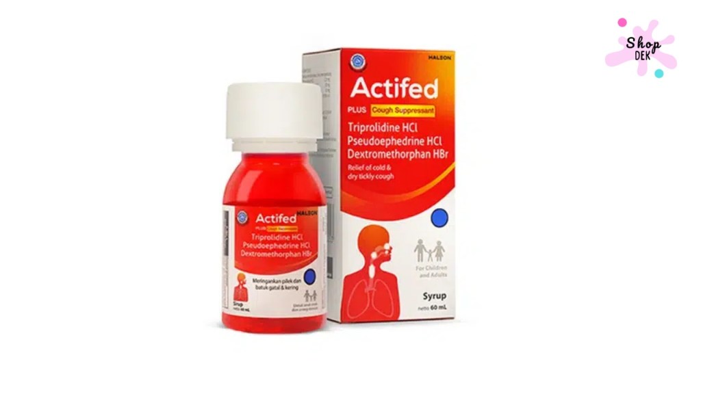 ยาแก้แพ้อากาศ Actifed / Nasolin (ยาสูตรผสม)