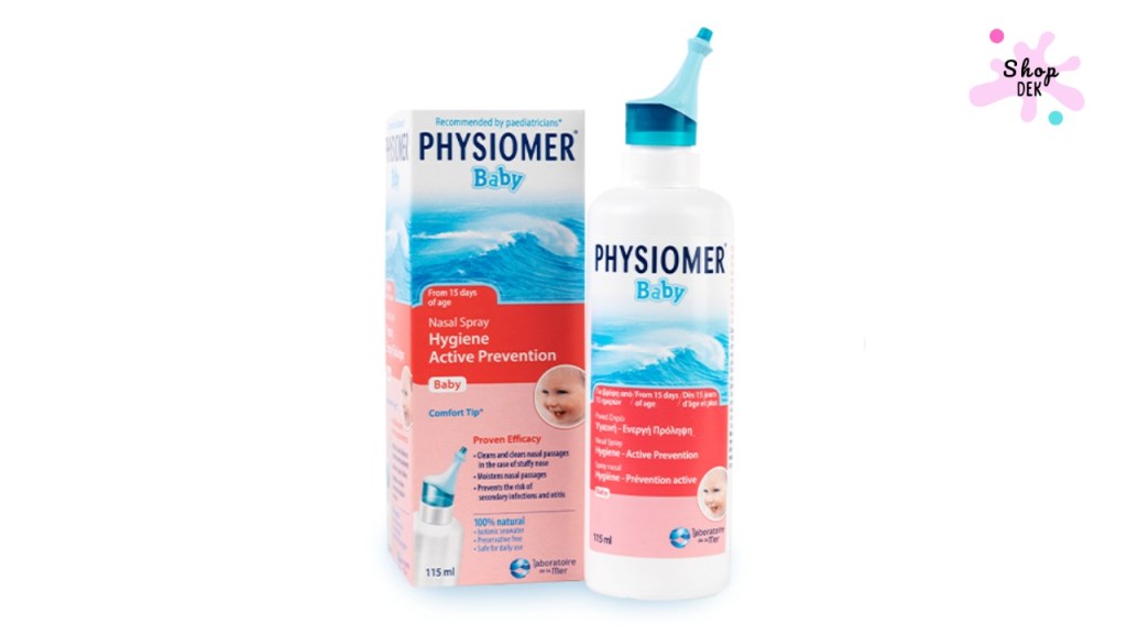 ยาหยดจมูก ยี่ห้อ Physiomer Baby Mist (ฟิสิโอเมอร์)