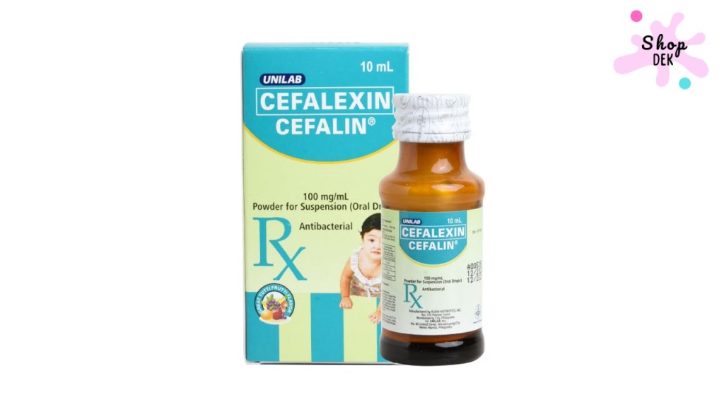 ยาฆ่าเชื้อเด็ก ยี่ห้อ Cephalexin (เซฟาเลกซิน)