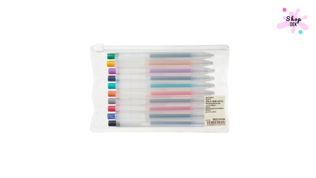ปากกาลูกลื่น ยี่ห้อ Muji Polycarbonate Ballpoint 0.5