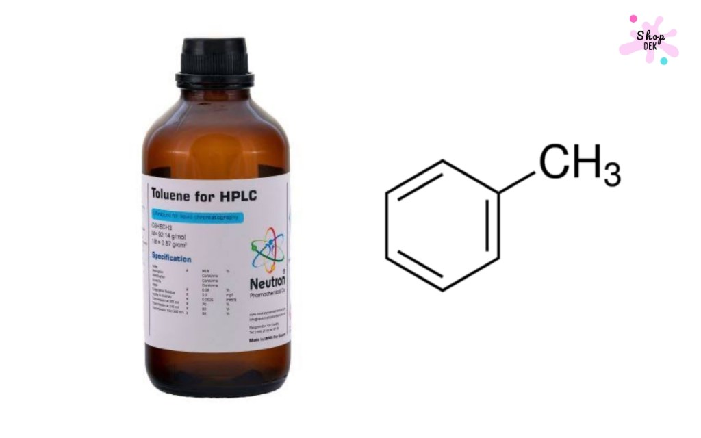 สกุชชี่มีส่วนผสมของ Toluene และ Phthalates 