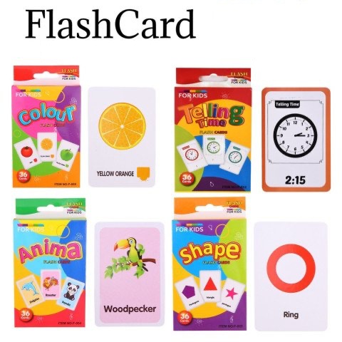บัตรคำเชาวน์ปัญญา (Flashcards) - ฝึกสมองประลองปัญญา