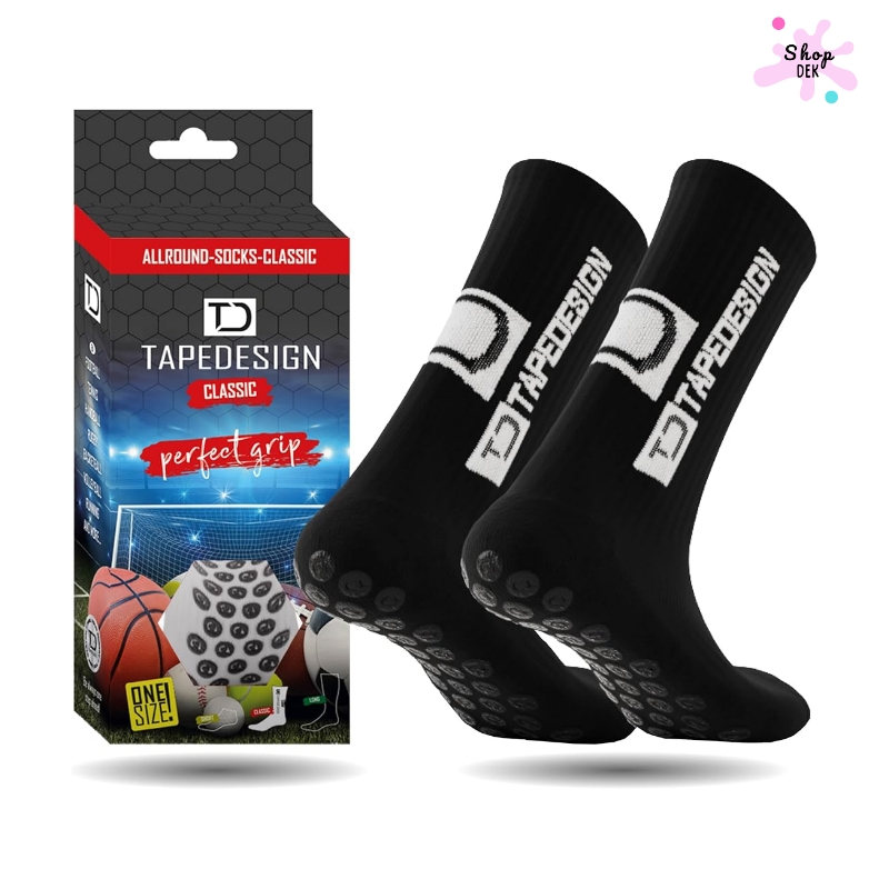 ถุงเท้ากันลื่น ยี่ห้อ Tapedesign Performance Crew (รุ่นอัปเกรด)