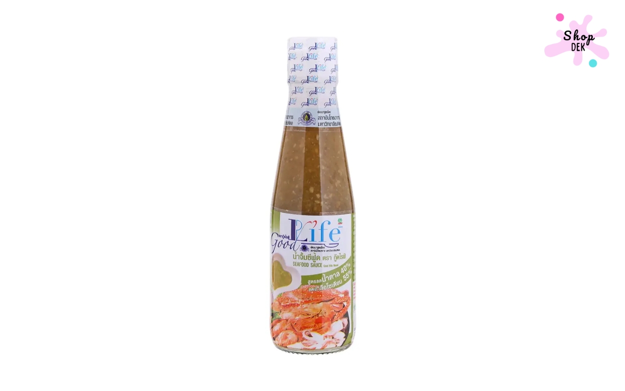 น้ำจิ้มซีฟู้ดแบบขวด ยี่ห้อ Goodlife