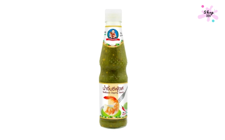 น้ำจิ้มซีฟู้ดแบบขวด ยี่ห้อ เด็กสมบูรณ์