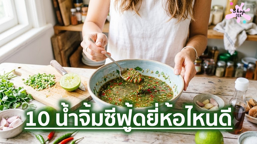 10 น้ำจิ้มซีฟู้ดแบบขวด ยี่ห้อไหนอร่อย