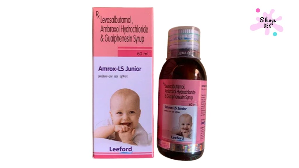 ยาแก้ไอเด็ก ยี่ห้อ AMBROX JUNIOR