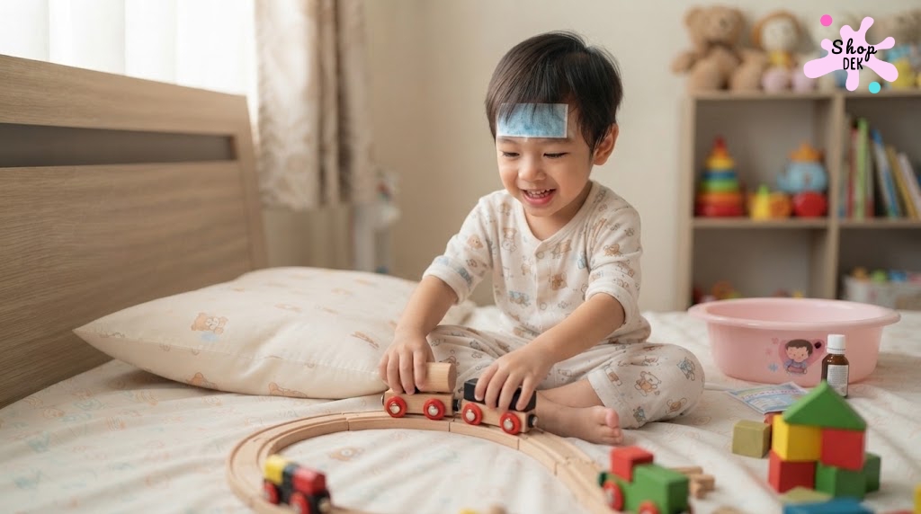 วิธีลดไข้ เร็วที่สุด ในเด็ก เมื่อลูกมีไข้สูง ไข้ไม่ลด ต้องทำอย่างไร?