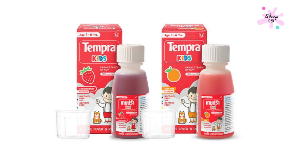 พาราเซตามอลสำหรับเด็ก ยี่ห้อ TEMPRA KIDS